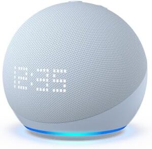 Amazon Echo Dot  with clock